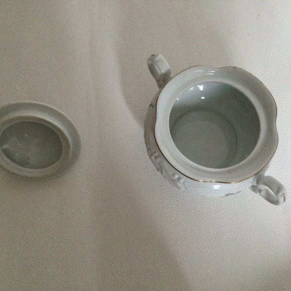 Royal Kent porcelain sugar bowl floral made in Poland - Picture 5 of 5